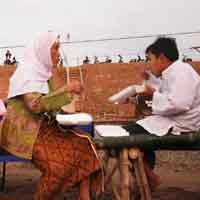 Buka Puasa Korban Lumpur Lapindo Pecahkan Rekor Muri