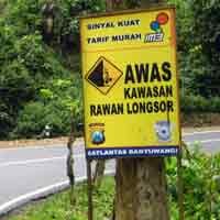 Jalur Mudik Gunung Gumitir Banyuwangi Rawan Longsor