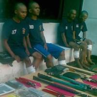 Kawanan Pencuri Berkedok Pemulung Didor