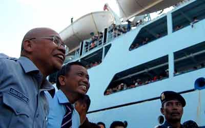 Menhub Pantau Arus Mudik