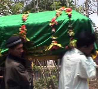 Korban Perampokan Dimakamkan