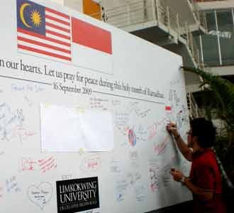 Sejuta Tanda Tangan untuk Perdamaian