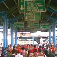 Terminal Purabaya Didominasi Pemudik Tujuan Semarang dan Solo