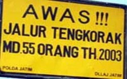 Awas Jalur Tengkorak di DIY!