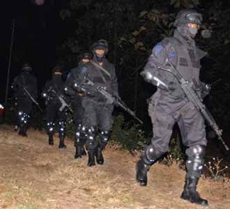 Proses Penyergapan Teroris