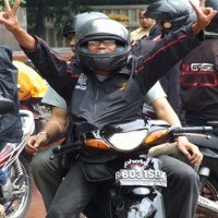 Pemudik Bermotor Mulai Masuki Yogyakarta