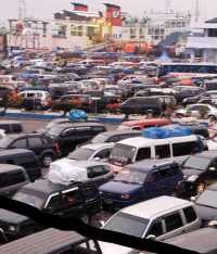 Antre 1 Km di Merak, Pemudik Diserang Kepulan Asap Motor