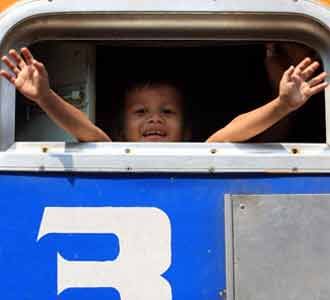 Stasiun Senen Masih Padat 