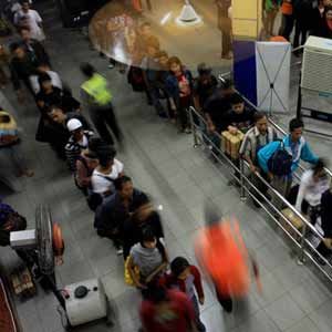 Antrian Pemudik di Merak