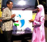 Korban Gempa Dapat Kado Lebaran