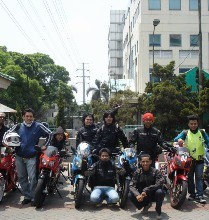 Minerva Rangkul Komunitas Mudik Bareng