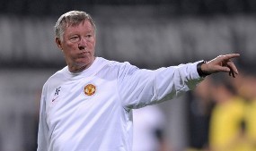 Hormat Fergie pada Sparky