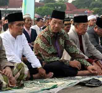 Sultan HB X Salat Idul Fitri