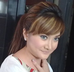 Kiki Amalia Berlebaran di Terminal Bus