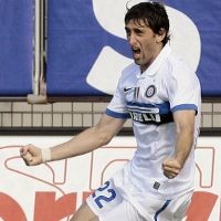 Dua Gol Milito Menangkan Inter