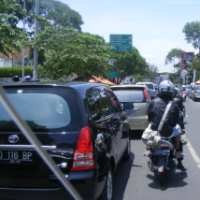 Macet Parah di Pusat-pusat Perbelanjaan