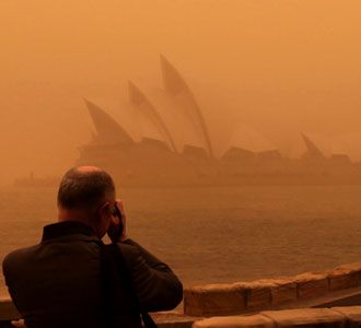 Badai Debu Landa Sydney