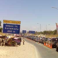 Puncak Arus Balik di Jembatan Suramadu Diprediksi Malam Ini 