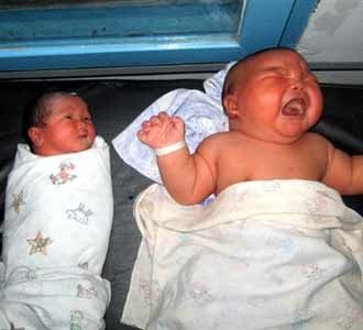 Bayi Raksasa Lahir di Sumut