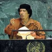 Pidato Qaddafy di New York Telan Korban