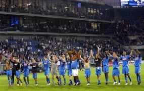 Ibisevic Tiga, Hoffe Hancurkan Hertha