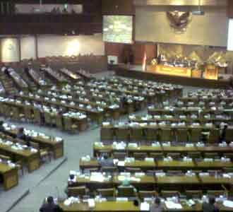 Pengesahan RUU Tipikor Sepi