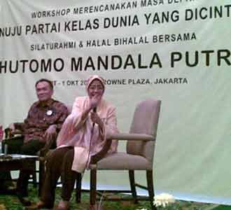 Galang Dukungan, Tommy Gelar Workshop 