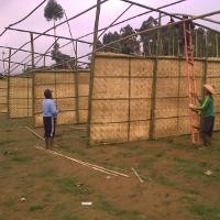 4 Ruang Kelas Bambu Disiapkan untuk Siswa SDN Sukamanah 