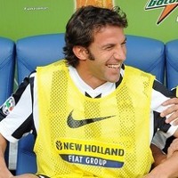Dukungan Del Piero dari Bangku Cadangan