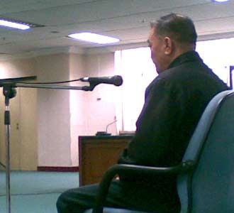 Sidang Perdana Hengky Samuel Daud