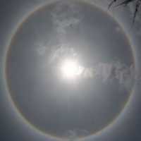 Fenomena Halo Muncul di Kota Padang