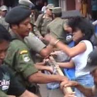 Penertiban PKL di Purwokerto Diwarnai Bentrokan