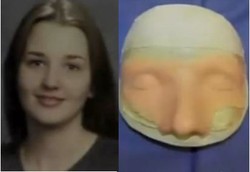 Wajah Tertembak, Gadis Cantik Pakai Muka Palsu