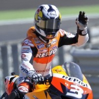 Nyaris Crash, Pedrosa Puas di Posisi Tiga