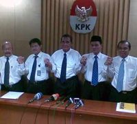 Formasi Lengkap Pimpinan KPK