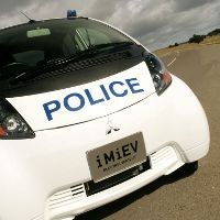 Mitsubishi i MiEV Jadi Mobil Polisi 