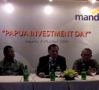 Bank Mandiri Undang Investor Majukan Papua