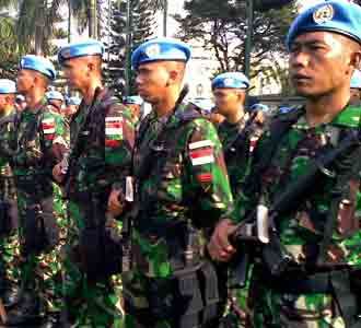 Personel Zeni Tempur Siap Bertugas