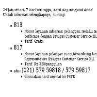 Seperti Biasa yang Menjawab Answering Machine Customer Service XL 