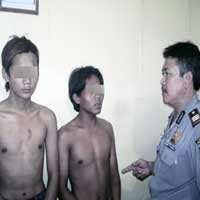 Jambret Tas, Dua Remaja Babak Belur Dihajar Massa