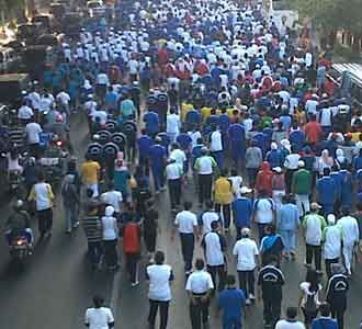 Jalan Sehat HUT Jatim