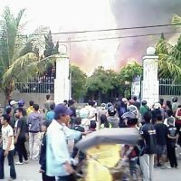 Berkobar Sekitar 2 Jam, Api Lalap 30 Rumah Petak