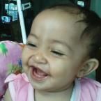 Zia Az Zahra, 1 Tahun; Perempuan; f