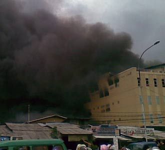 Gudang Yogya Terbakar