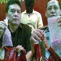 Jadi Kurir Narkoba, Pecatan TNI AD Diringkus