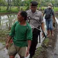 Eksekusi Tanah Diwarnai Aksi Kejar-kejaran