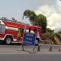 Waspadai Asap di Tol Sidoarjo!