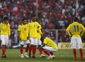 Ekuador Kalah, Uruguay Playoff