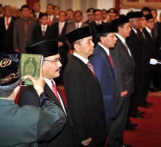 7 Anggota BPK Dilantik