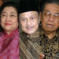 Mega & Gus Dur Absen, Hanya Habibie yang Datang